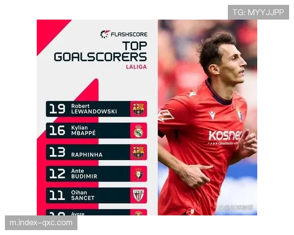 奥萨苏纳前锋布迪米尔上赛季进球占全队44%